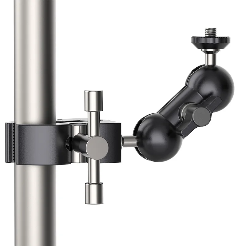Ulanzi UURig Adjustable Super Clamp With 1/4 And 3/8 Thread For 12mm-55mm Rods Camera Accessories Light Umbrellas Hhooks Shelves