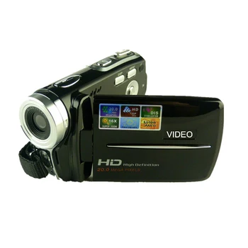 

Camera Travel Portable 20MP 16x Zoom Digital Video Camera Electronic Anti-Shaking Camcorder DV Red/Black