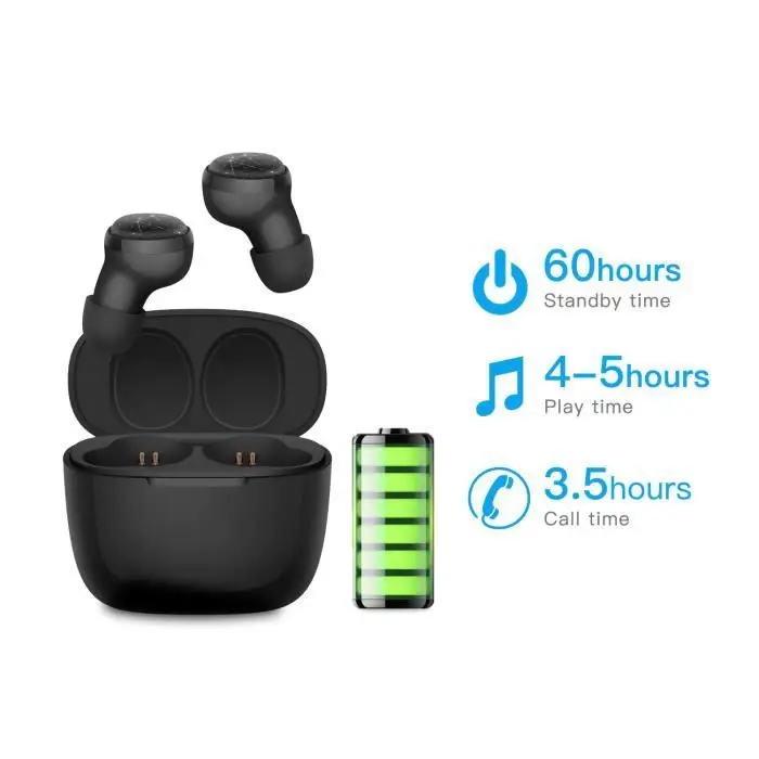 Новые TWS PX6 Bluetooth наушники V5.0 Беспроводные Мини спортивные гарнитуры HD стерео шум Conceling с двойным микрофоном для IOS Android