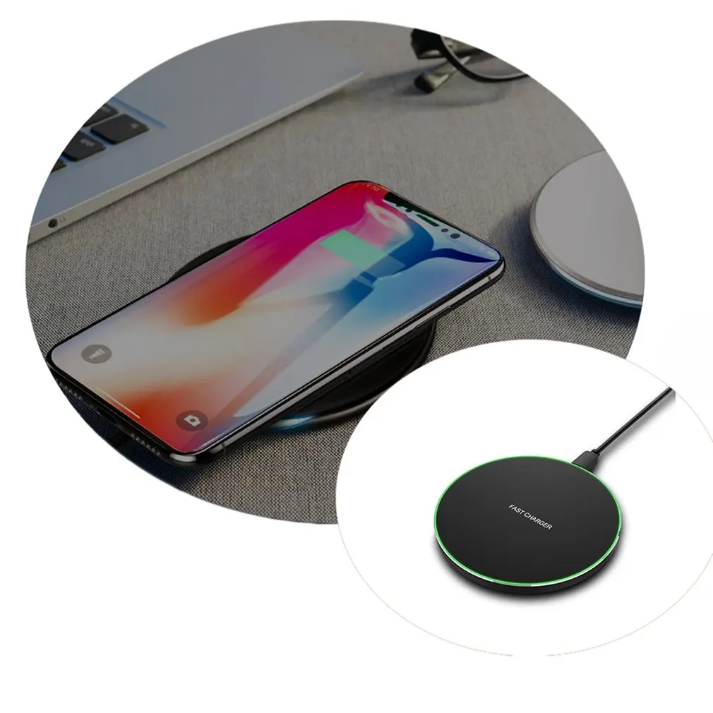 2021 Новый 15 Вт Беспроводное зарядное устройство для быстрой зарядки iPhone XS Max X 8 XR 11