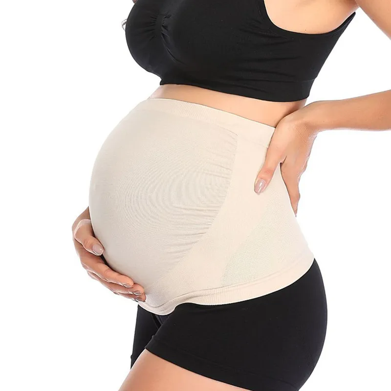 Corset Belly-Belt Maternity-Support Pregnant-Women Bandage Waist-Care Abdomen for Seamless