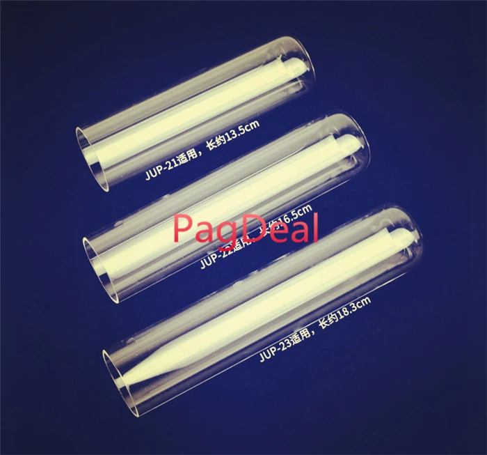 Replacement Spare Glass tube UV Quartz Sleeve Sunsun Grech Perfect Super HW-3000 HW-5000 JUP-21 JUP-22  JUP-23 Canister 4