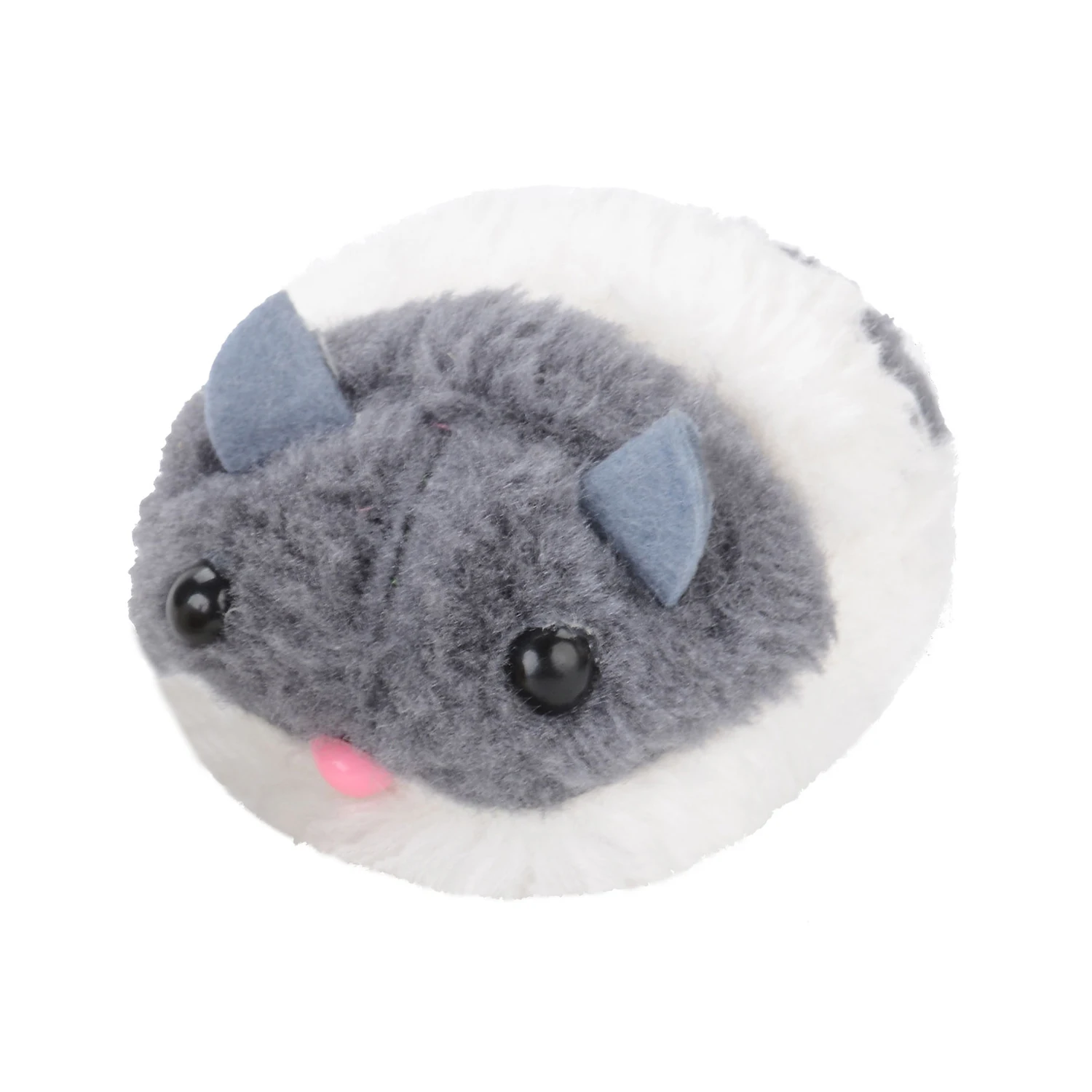 New 1PC Cute Cat Toy Plush Fur Toy Shake Movement Mouse Pet Kitten Funny Movement Rat Little Interactive Bite Toy 