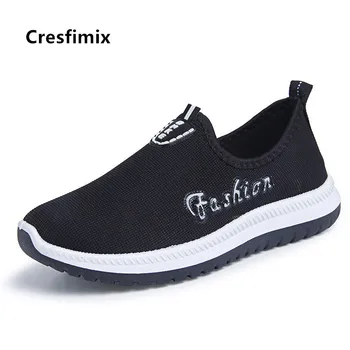 

Cresfimix zapatos de mujer women sweet anti skid comfort shoes ladies casual black summer shoes cool leisure spring shoes c5803