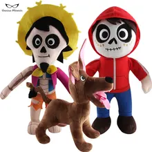 30 см фильм COCO Pixar плюшевые игрушки Коко Майкл Гектор Данте собака смерти мягкая кукла для детей рождественские подарки