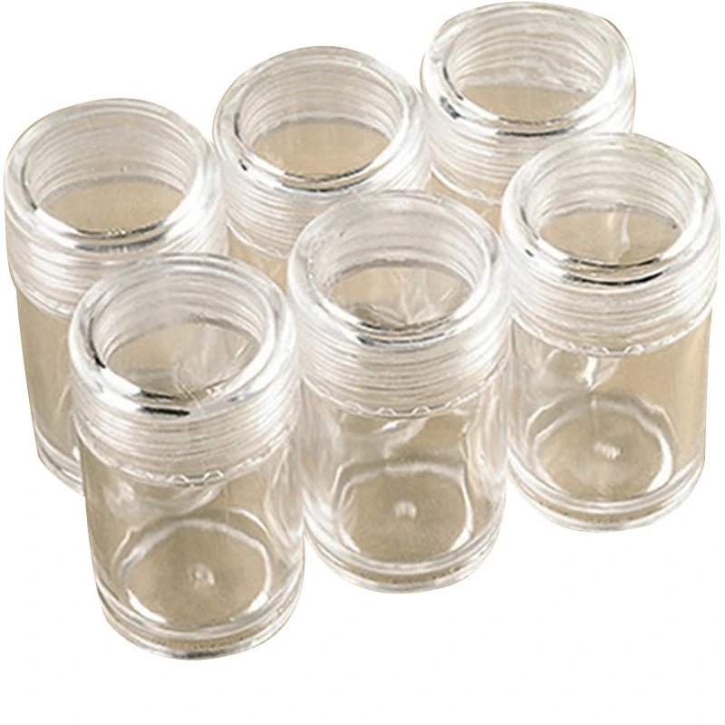 

TOP!-60Pcs Transparent Plastic Bottles Diamond Painting Beads Storage Bottles Embroidery Beads Storage Container Storage Box