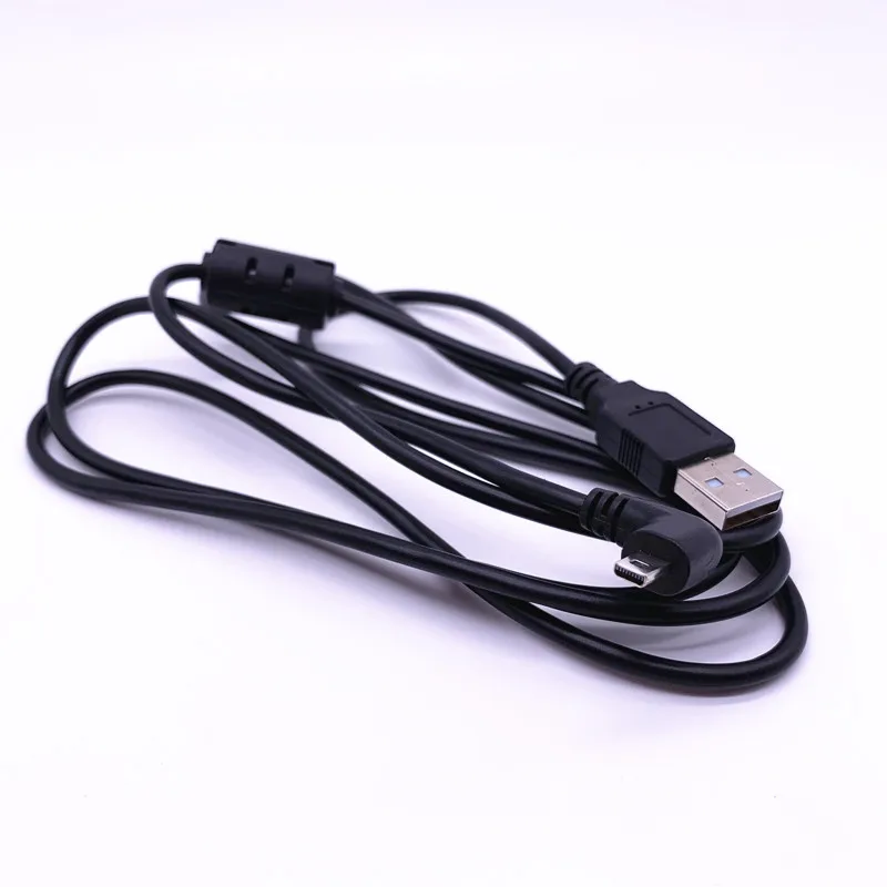USB Male Plug To Wire 8 Pin Left Angled 90 Degree Plug Camera Data