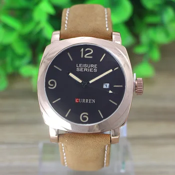 

2020 Retro Women Round Dial Scrub Leather Band Sport Quartz Waist Watch Military Style Watch for Girls