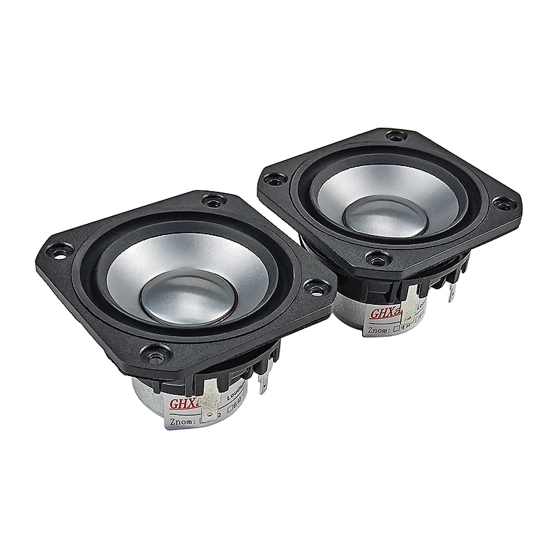 Quadrada de Neodímio com Alcance Cone de Alumínio Bobina de Voz Pinça Total Polegadas Anodizado 25 Núcleos Meio Grave 103hz 20w 2.5 - Image 3