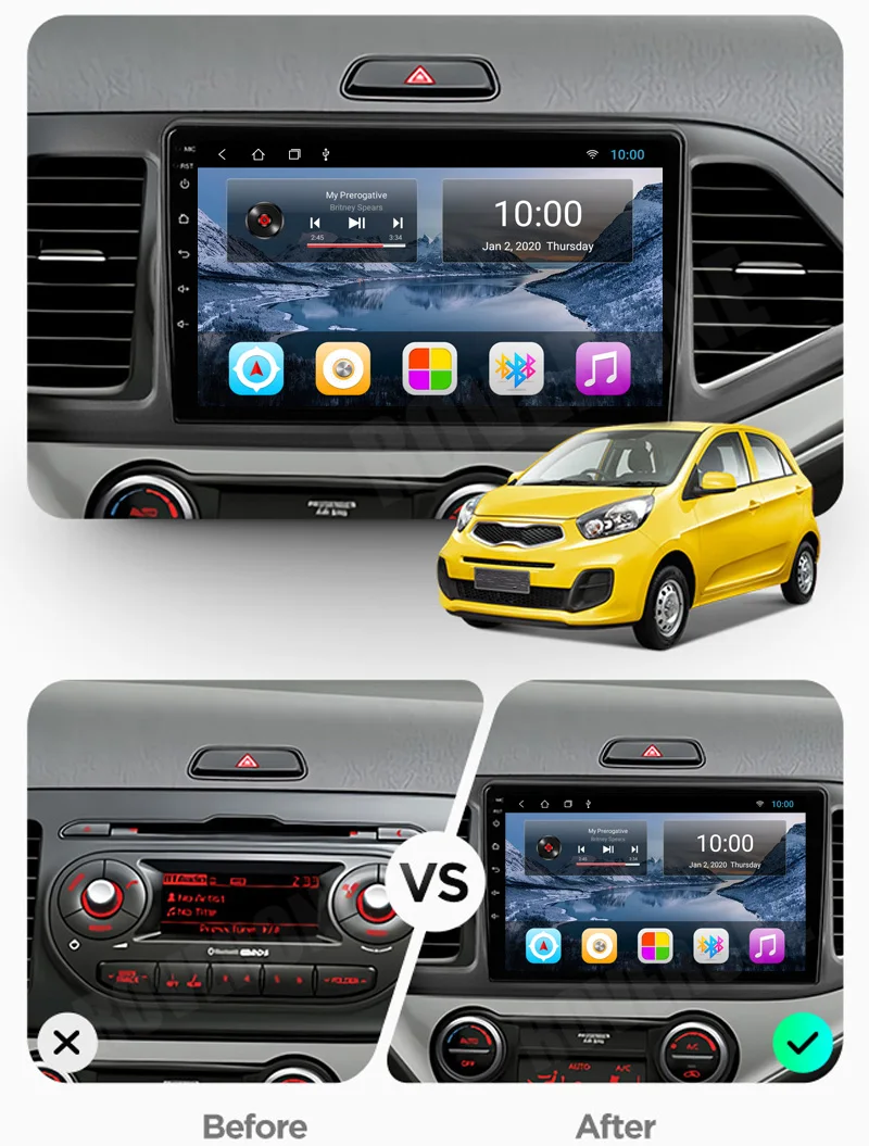 PICANTO 11-15 left dashboard