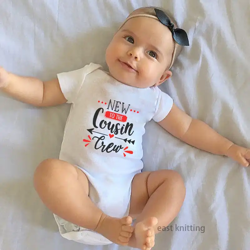 cousin crew baby onesie