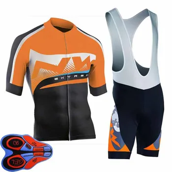 

NW 2020 Men's Summer Riding T-shirt North Wave Short Sleeve Breathable Shorts Bike Wear Quick-Dry Maillot