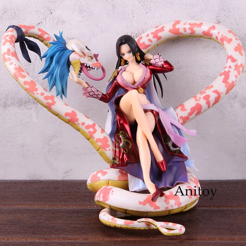

Anime Portrait Of Pirates One Piece Boa Hancock With Snake Neo-Maximum One Piece Boa Action Figure PVC Collectible Model Toy