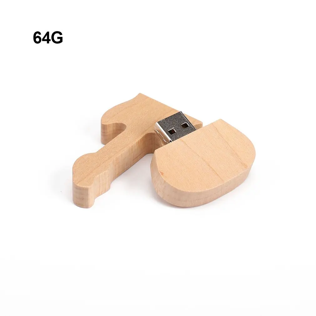 

Creative Maple Wood Flash Drive Guitar Shaped USB Pen Drive Mini Portable External Memory Stick for Laptops PC Notebook