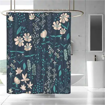 

3D Printed Shower Curtain Hotel Quality, Machine Washable
