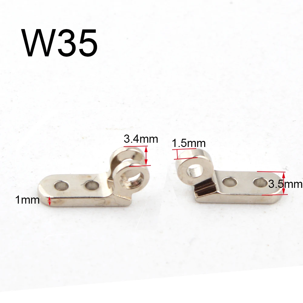 10sets Width 3mm 3.5mm 4mm Glasses Hinge For Wayfarer Plastic frame Hinges For Eyeglass Repairing Universal Hinges For Eyeglass