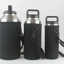 200 шт. 18/36/64 Oz бутылки с водой для питевых чашек чайник держатель для напитков с длинными рукавами неопреновый кулер крышка переноска Обёрточная бумага