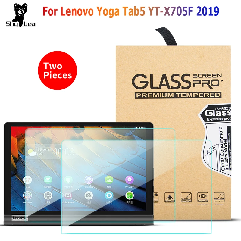 Защитная пленка для экрана, lenovo Yoga Tab5 Tab 5, YT-X705F, защита от царапин, защитный чехол из закаленного стекла