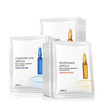 

Face care Facial Mask Collagen Hyaluronic Acid/Nicotinamide Mask Moisturizing Hydrating Anti-Aging Depth Replenishment Skin Care