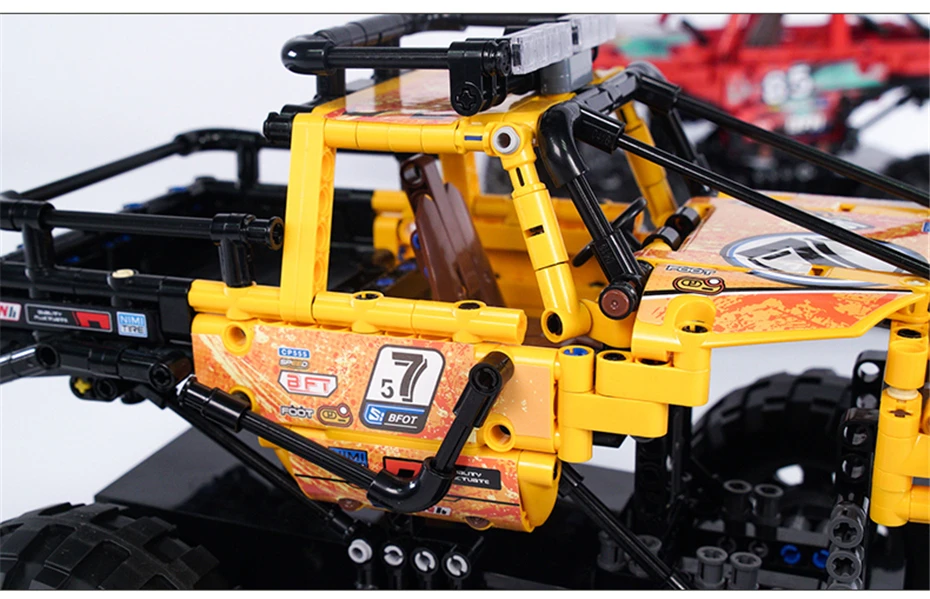 

22003 Technic Building Blocks Remote Control Car 834pcs Racing Car Off-road Vehicle RC Block Bricks Toys Compatible with legoes