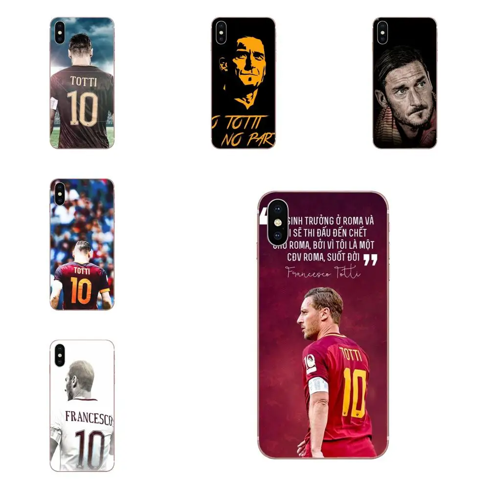 Франческо Тотти для sony Xperia Z Z1 Z2 Z3 Z4 Z5 compact Mini M2 M4 M5 T3 E3 E5 XA XA1 XZ Премиум ТПУ защитный