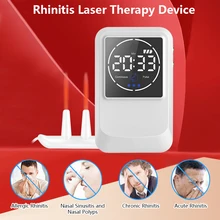 

Nose Care Rhinitis Therapy 650nm Rhinitis Laser Device Sinusitis Cure Therapy Massage USB Charge Home Physiotherapy Equipment