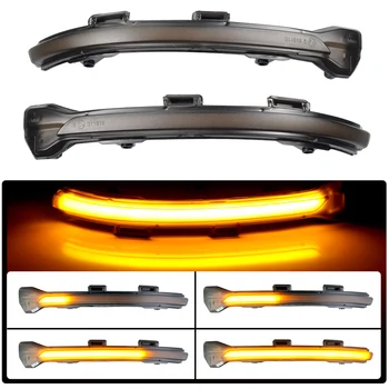 

For VW Golf 7 MK7 7.5 GTI R Sportsvan Touran L II Dynamic Turn Signal LED Light Flowing Water Blinker Flashing Indicator Signal