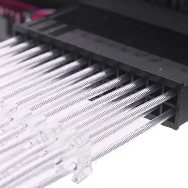 ATX 24Pin Женский к мужскому адаптеру питания отличный ABS пластик длительный прочный