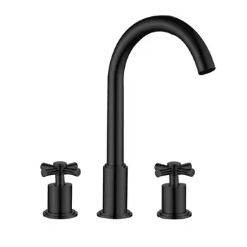 

Full Copper Round Concealed Basin Bathroom Faucet Into The Wall Hot & Cold Water Faucet Concealed Basin Bathroom Faucet 2 Switch