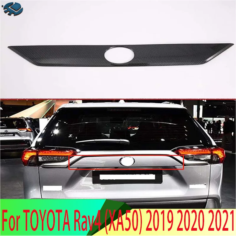 Для TOYOTA Rav4 (XA50) 2019 2020 2021 ABS Хромированная задняя дверь логотип детализированная