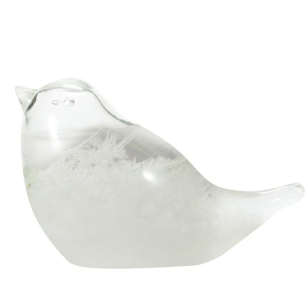 

Small Crystal Weather Forecast Bottle Glass Storm Bottle Apple Shape Storm Bottle Office Decoration Gift
