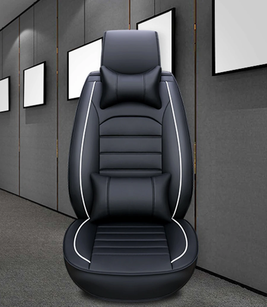 WLMWL универсальный кожаный чехол для сидений автомобиля для Volvo s60 s80 c30 s40 v40 v60 xc60 xc90 xc70 Автомобиль Стайлинг все модели автомобиля