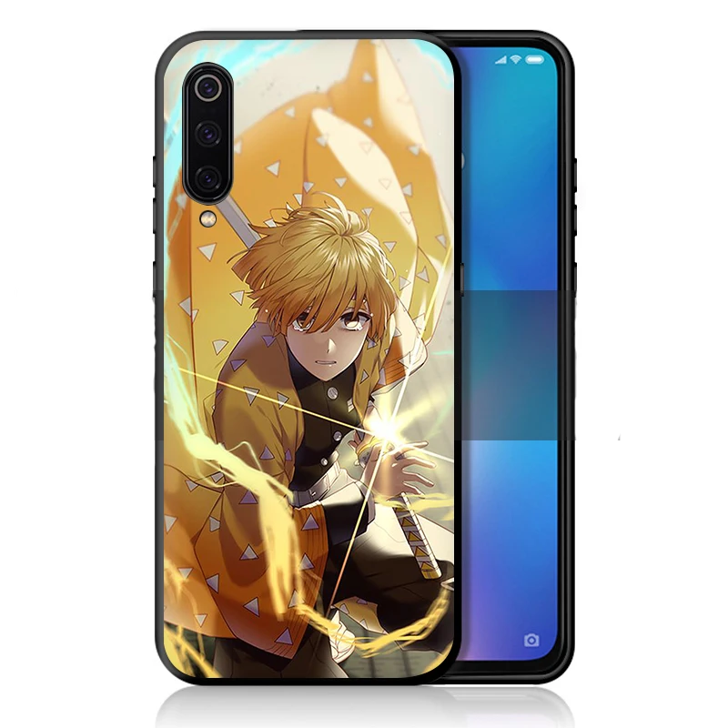 B11 Силиконовый чехол для телефона EWAU Zenitsu Kimetsu no yaiba для Xiaomi 5X6 6X8 9 SE A1 A2 Lite Max 3 F1 9T A3 Pro CC9 CC9e 9 Pro Note 10 - Цвет: B11