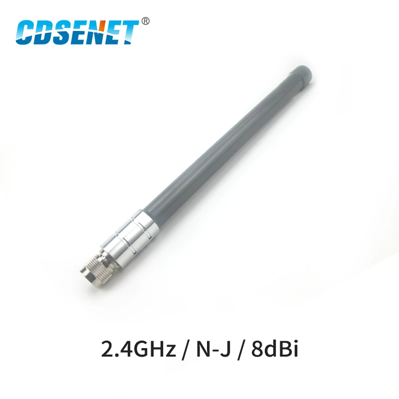 

2.4GHz Wifi Antenna Outdoor Fiberglass N Male 8dBi Gain LTE Long Range Waterproof for Router Antenna Amplifier TX2400-BLG-30