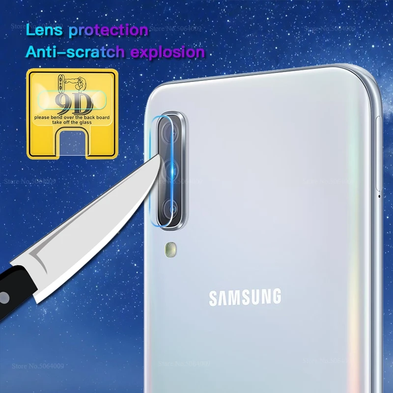 9D Camera Lens Film For Samsung Galaxy A8 A9 Star Lite A7 A9S A6S A6 Plus 2018 Screen Protector Soft Tempered Glass | Мобильные