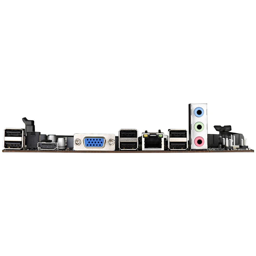 Микро материнская плата Placa mae H61 LGA 1155 разъем DDR3 ПАМЯТЬ VGA PCI E для Intel LGA1155 I3 I5 I7 Xeon