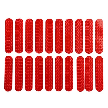 

20Pcs Full Cover Car Body Reflective Styling Stickers for Xiaomi Mijia M365 Max G30 Electric Scooter Skateboard Accessories