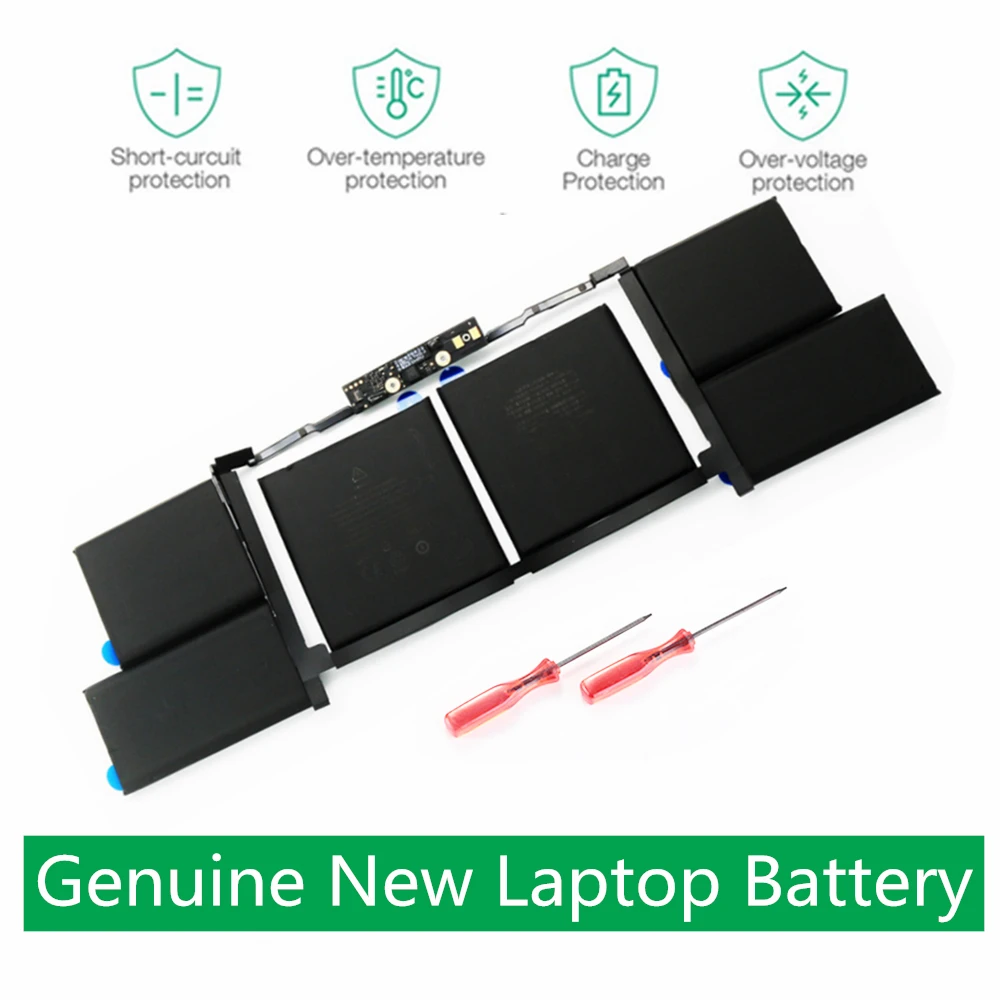 

New Genuine A1953 Battery for Apple macBook Pro A1990 battery (15-inch, 2018) laptop 15 inch touchbar MV902LL/A Free Shipping