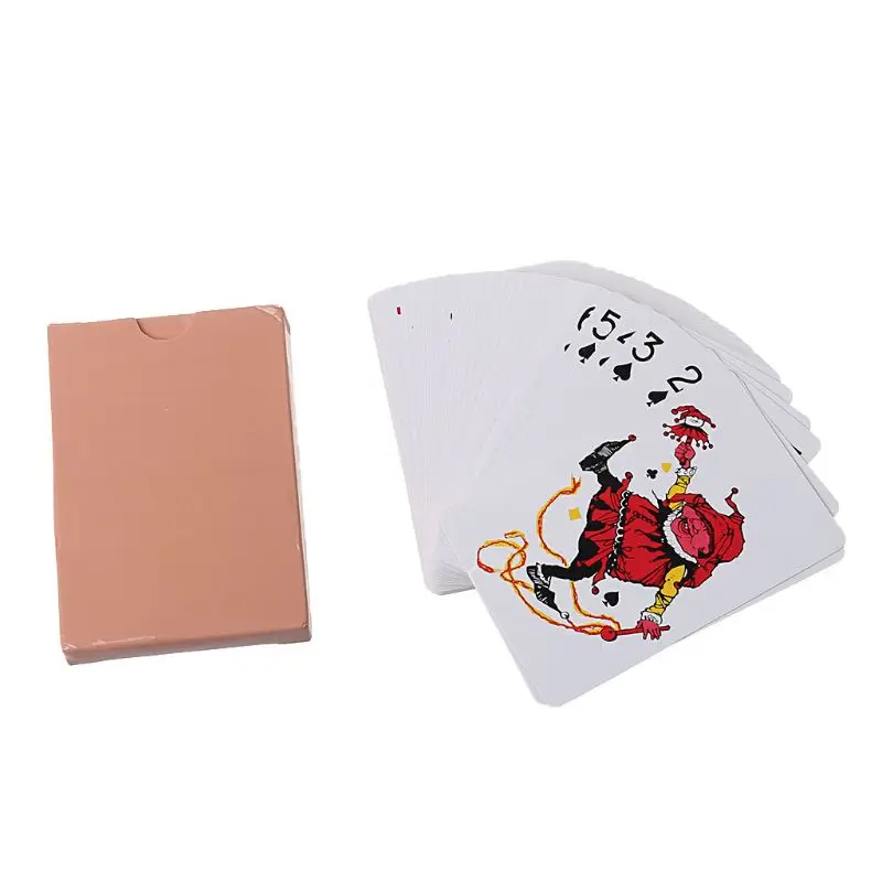 Ультратонкие пластиковые игральные карты набор тренд 54 шт. колода покер классические магические трюки инструмент магический покер карты Маг реквизит бар Вечерние