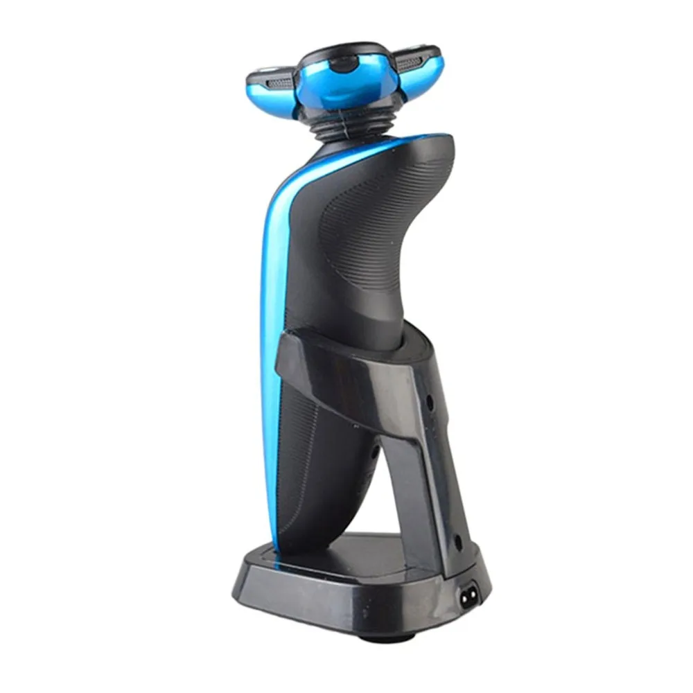 KEMEI KM-58892 3-in-1 Rechargeable Electric Shaver Men Face Care EU Plug Razor Washable 3D Floating Triple Blades Electric Razor