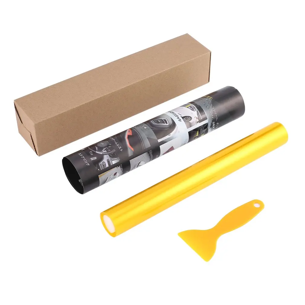 

GOMYHOM Universal Auto Car Lights Translucent Change Color Film HeadLight Taillight Tint Protective Film Car Sticker Styling