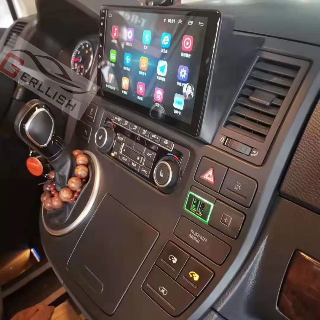 Android 8,1 Автомобильный gps Радио автомобильный dvd-плеер для Volkswagen vw multivan Bluetooth wifi Зеркало Ссылка FM AM forvw multivan 2008