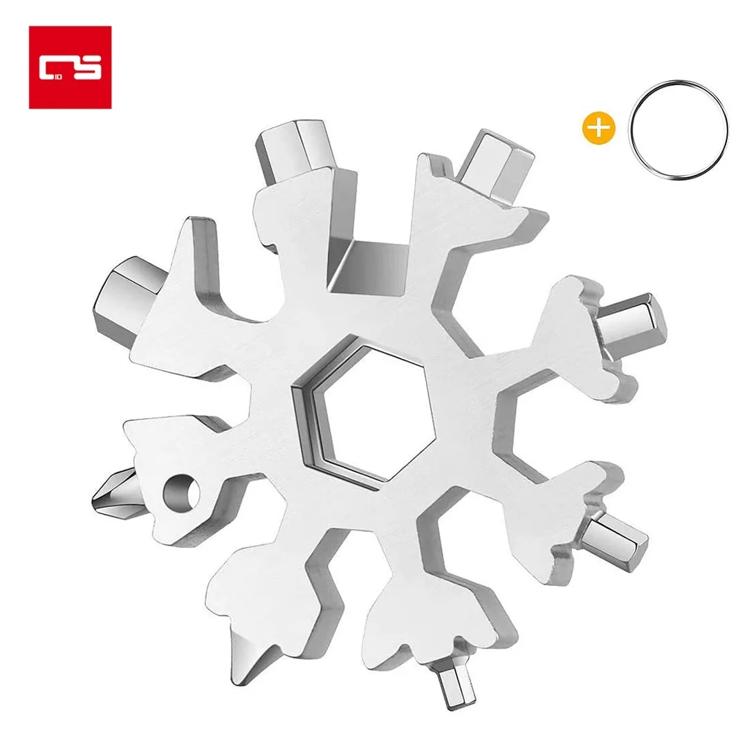 18 in 1 Multi Tool Portable Stainless Steel Bottle Opener Flat Phillips Screwdriver Wrench Outdoor Christmas Gift | Инструменты