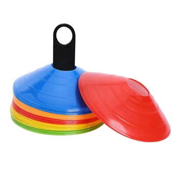 

50Pcs/Lot 20Cm Football Training Pe Cones Marker Discs Football Training Sports Ufo Outdoor Football Sports Accessories