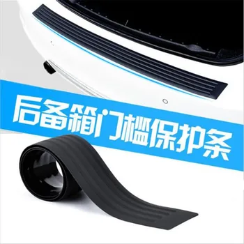 

Car Universal Trunk Protective Strip Bumper Anticollision Anti-Chafing Tailgate Trim Threshold Back Fender Protector