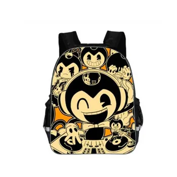 

Hot Sale School Bags Bendy and The Ink Machine For Kids Boy Girls Cartoon Game Children School Backpacks Kindergarten Baby Bags