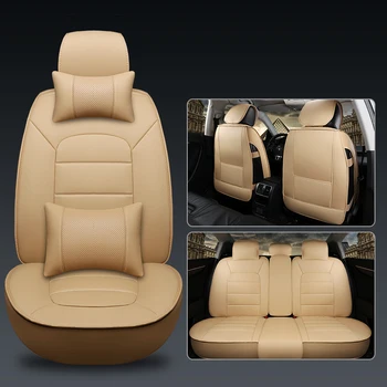 

LCRTDS Universal Leather Car seat cover for bmw 116i 3 gt 318i 320i f30 4series e30 m3 e34 e36 e38 e39 of 2018 2017 2016 2015