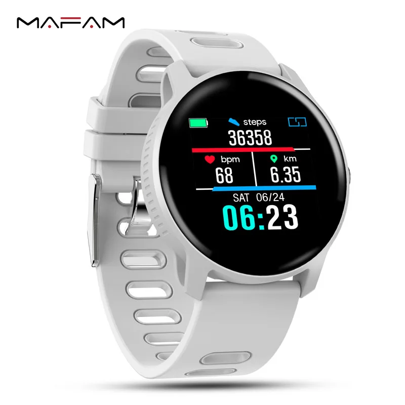 MAFAM S08 Smart Watch Blood Pressure Monitor English/Russian Multi-languages IP68 Waterproof Sport Smartwatch For Android IOS |