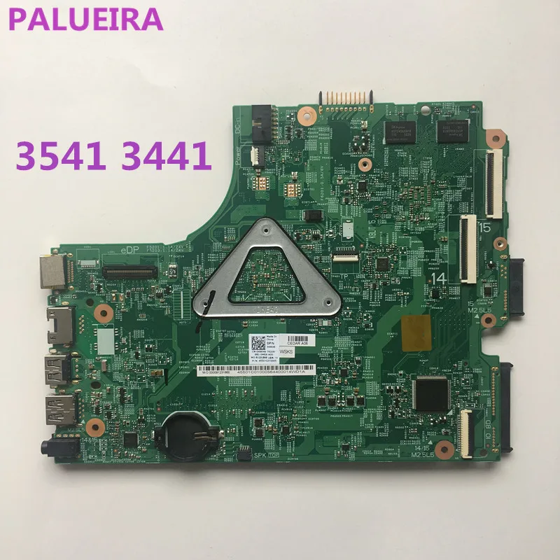 PALUBEIRA для DELL INSPIRON 3541 3441 3442 3542 серии Материнская плата ноутбука 13283-1 ПРБ: XY1KC REV: A00 A6-6310 CN-04XK49 4XK49 главный