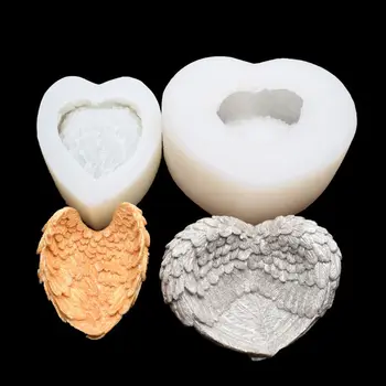 

Handmade Wing Tray Silicone Jewelry Resin Mold Storage Box Dishes Plate Mold Resin Casting Mold Jewelry Art Craft Tools